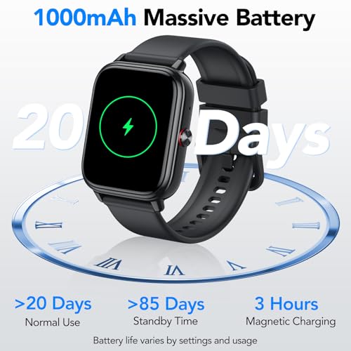 Detalle de Montre Connectée Tiksounds — 20 Jours d’Autonomie, 112 Modes Sportifs et Écran 1,83'' HD