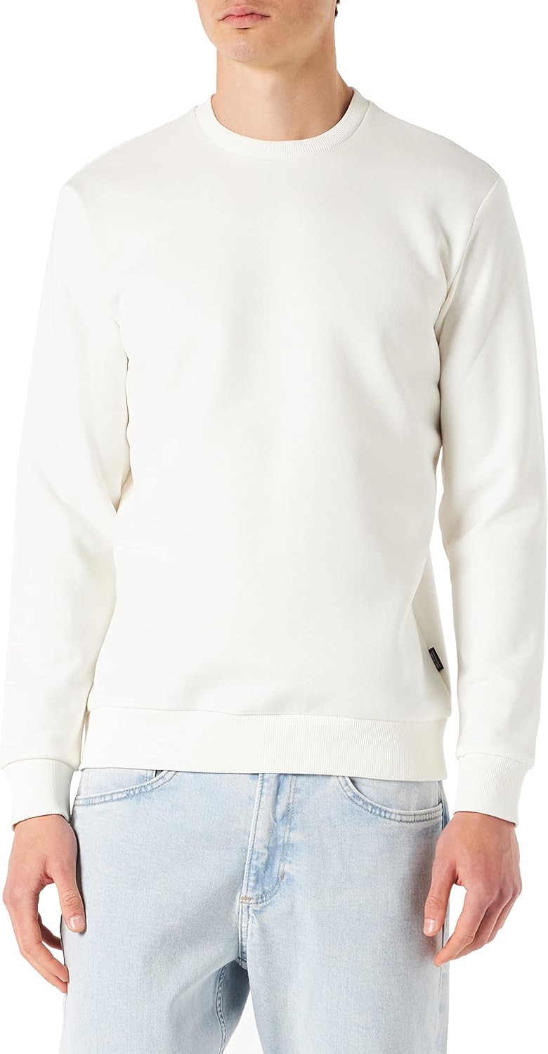 Detalle 2 de Uomo O&S Maglione Basic a manica lunga con vestibilità regolare
