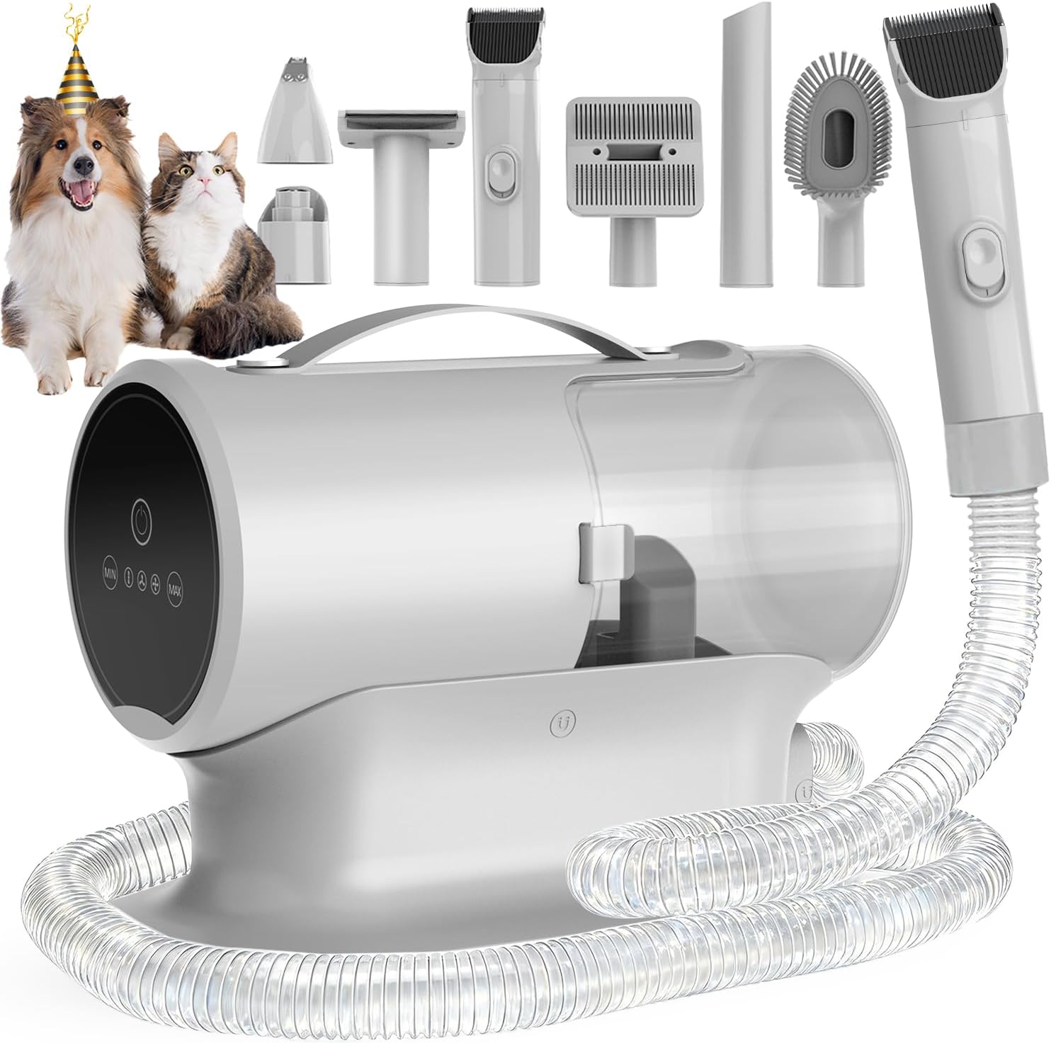 Detalle de FIXR Dog Grooming Vacuum Kit 2L
