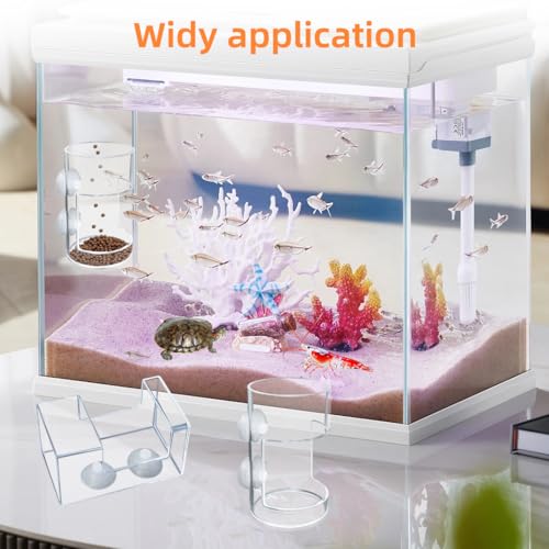 Thumbnail 7 de Acrylic Automatic Feeding Ring for Fish Tank ๐ฃ