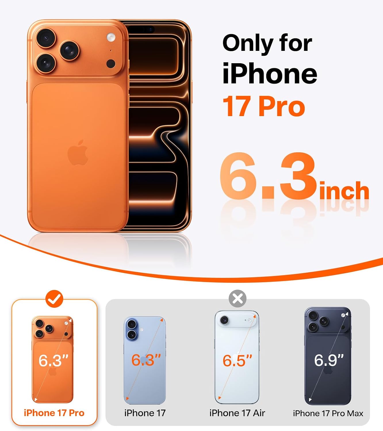 Thumbnail 1 de TORRAS Q3 iPhone 17 Pro Case 6.3''