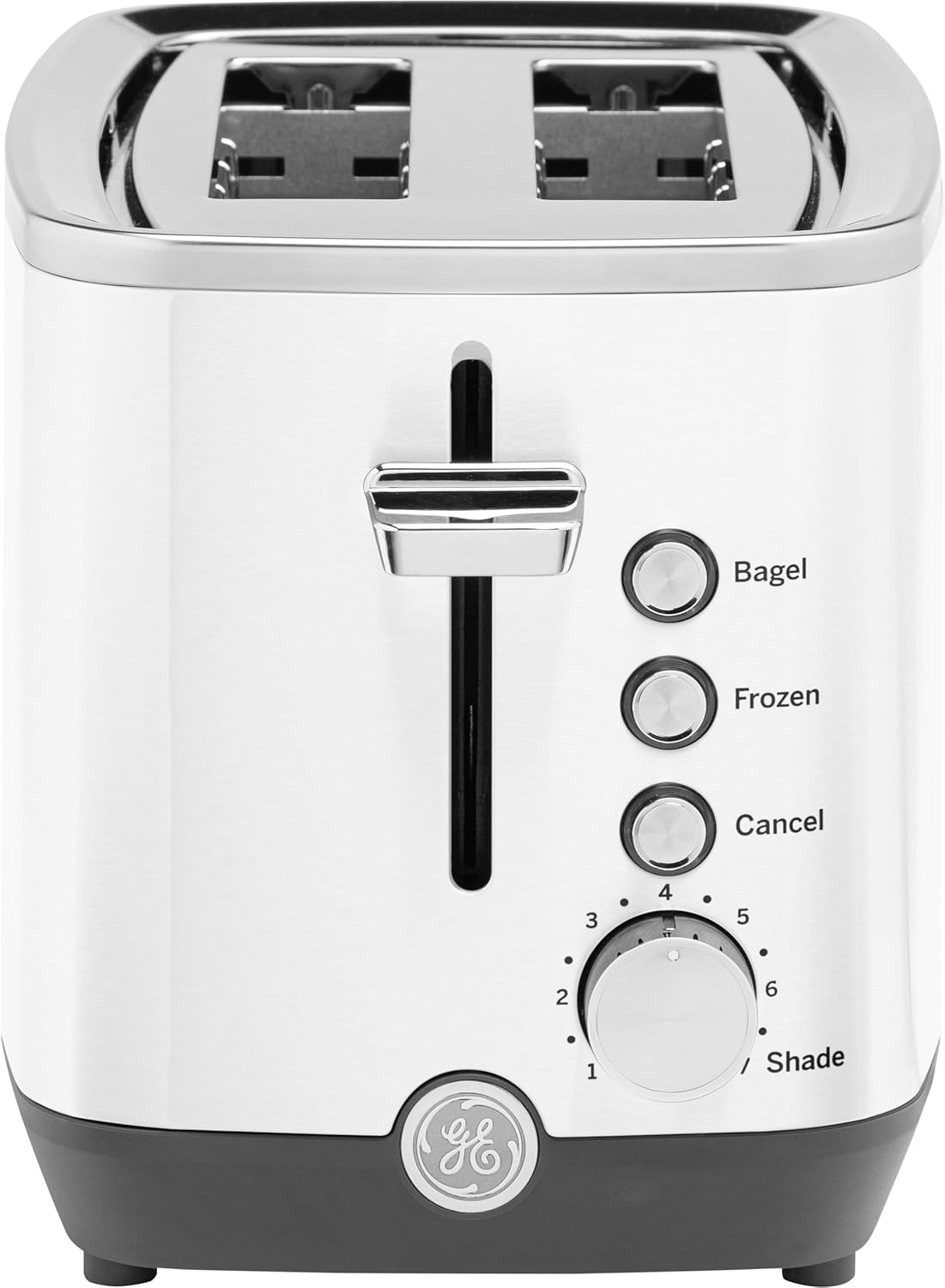 GE 2-Slice Toaster with Extra Wide Slots
