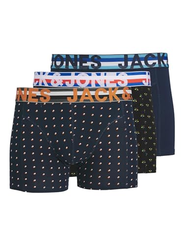 Detalle de Jack & Jones Trunks 3-Pack Black L — Pack de 3 boxers