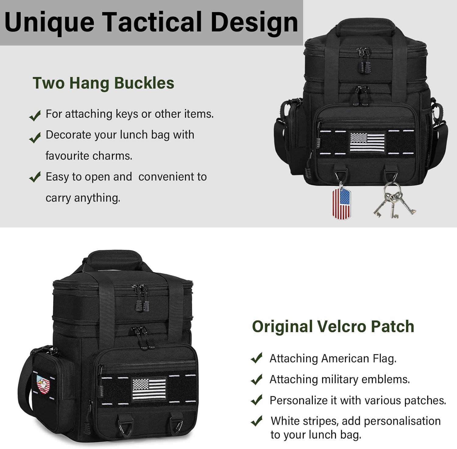 Thumbnail 2 de TENKIST Expandable Tactical Lunch Box 16L