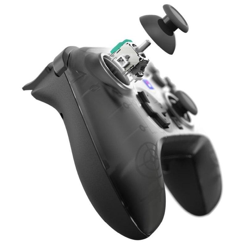 Detalle de Hori HORIPAD inalámbrico para Switch 2, negro, con joysticks TMR y giroscopio