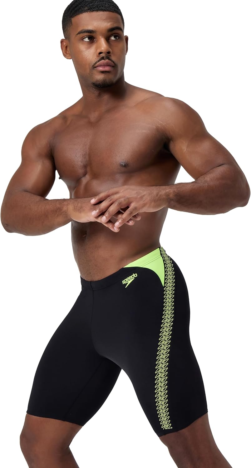 Detalle 2 de Speedo Hyperboom Splice Jammer Homme — résistance au chlore et durabilité écoresponsable