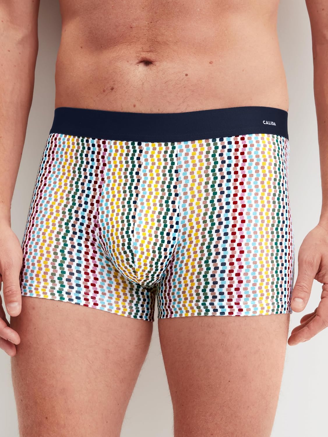 Detalle 2 de CALIDA Cotton Code Design Boxer Briefs Homme – Boxer en coton pour homme
