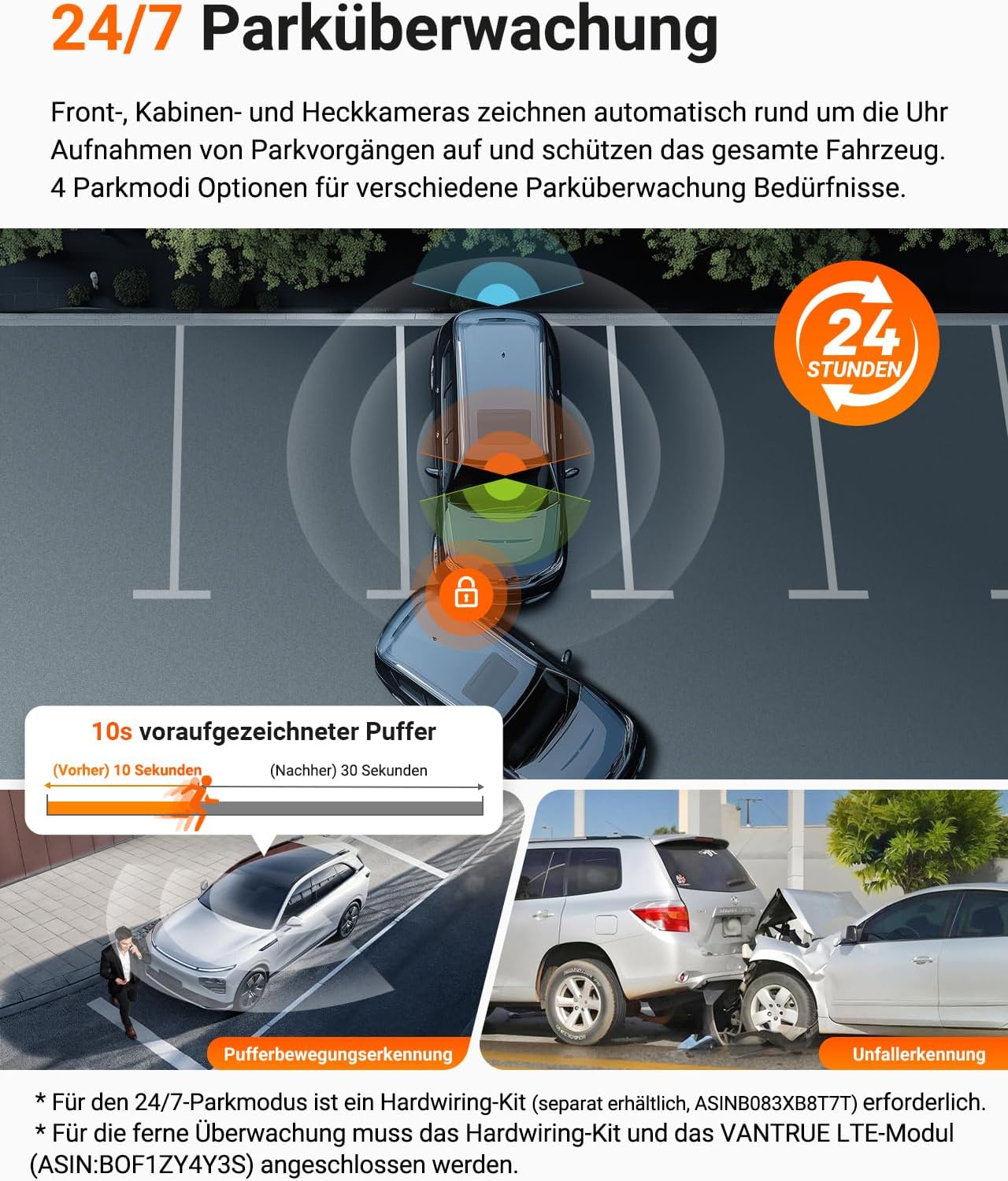 Thumbnail 4 de VANTRUE N4 Pro S 4K Dashcam