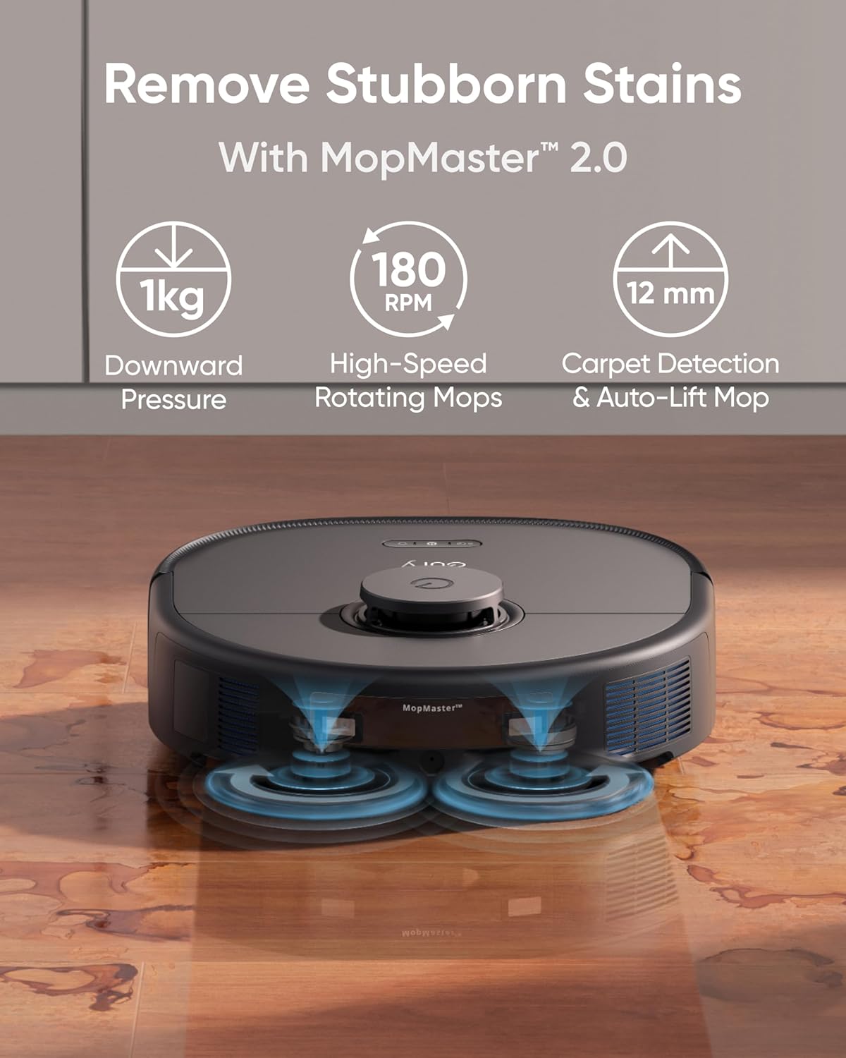 Thumbnail 5 de eufy X10 Pro Omni Robot Vacuum Cleaner 12 mm 🧹