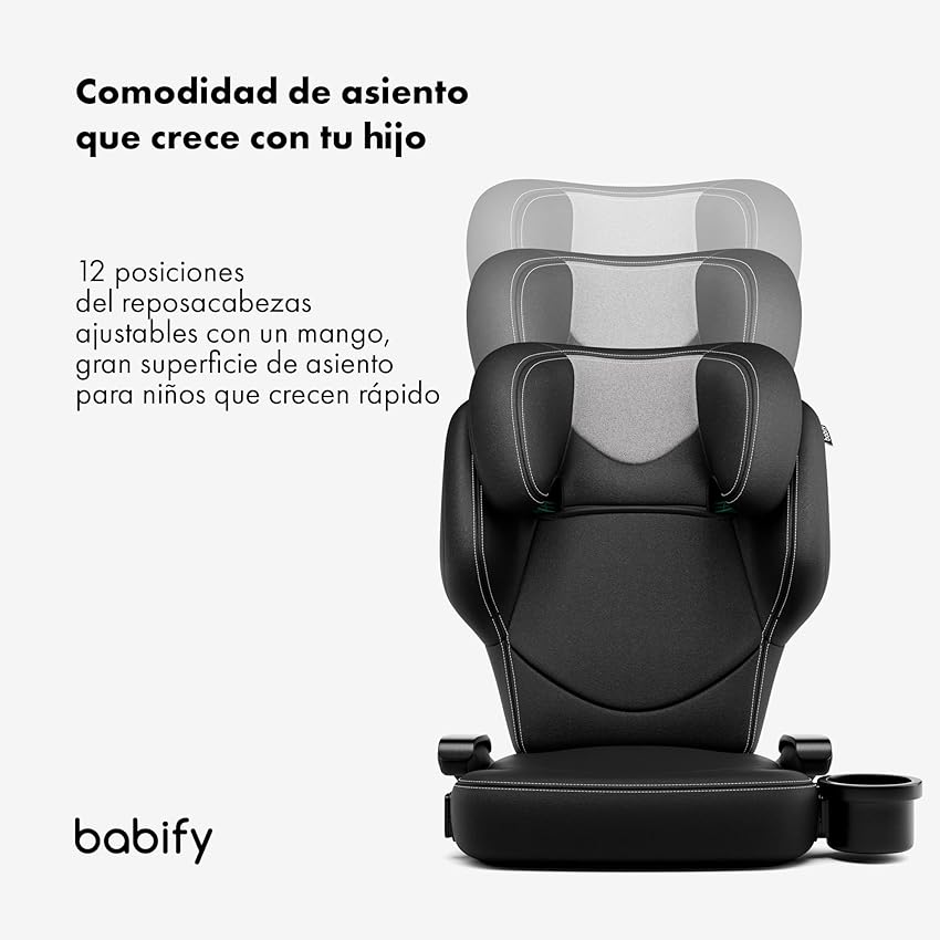 Thumbnail 2 de Babify Silla Coche Isofix 15–36 kg, reposacabezas 12 pos.