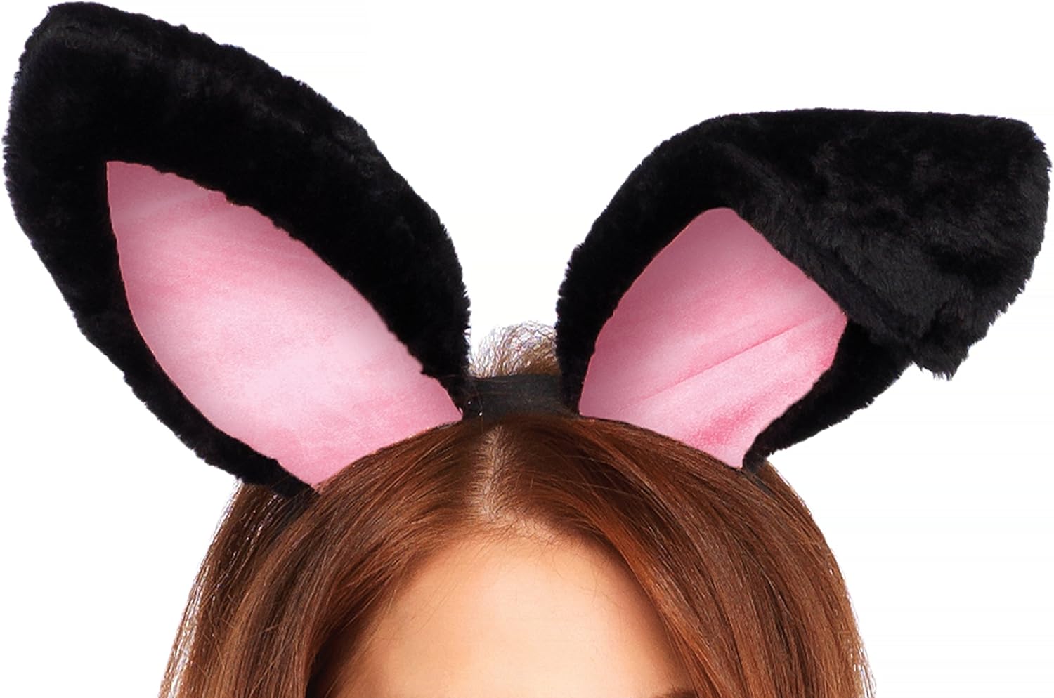 Detalle 2 de LEG AVENUE Damen Plush Bunny Ears Kopfband (1er Pack) – Ideales Kostüm-Accessoire