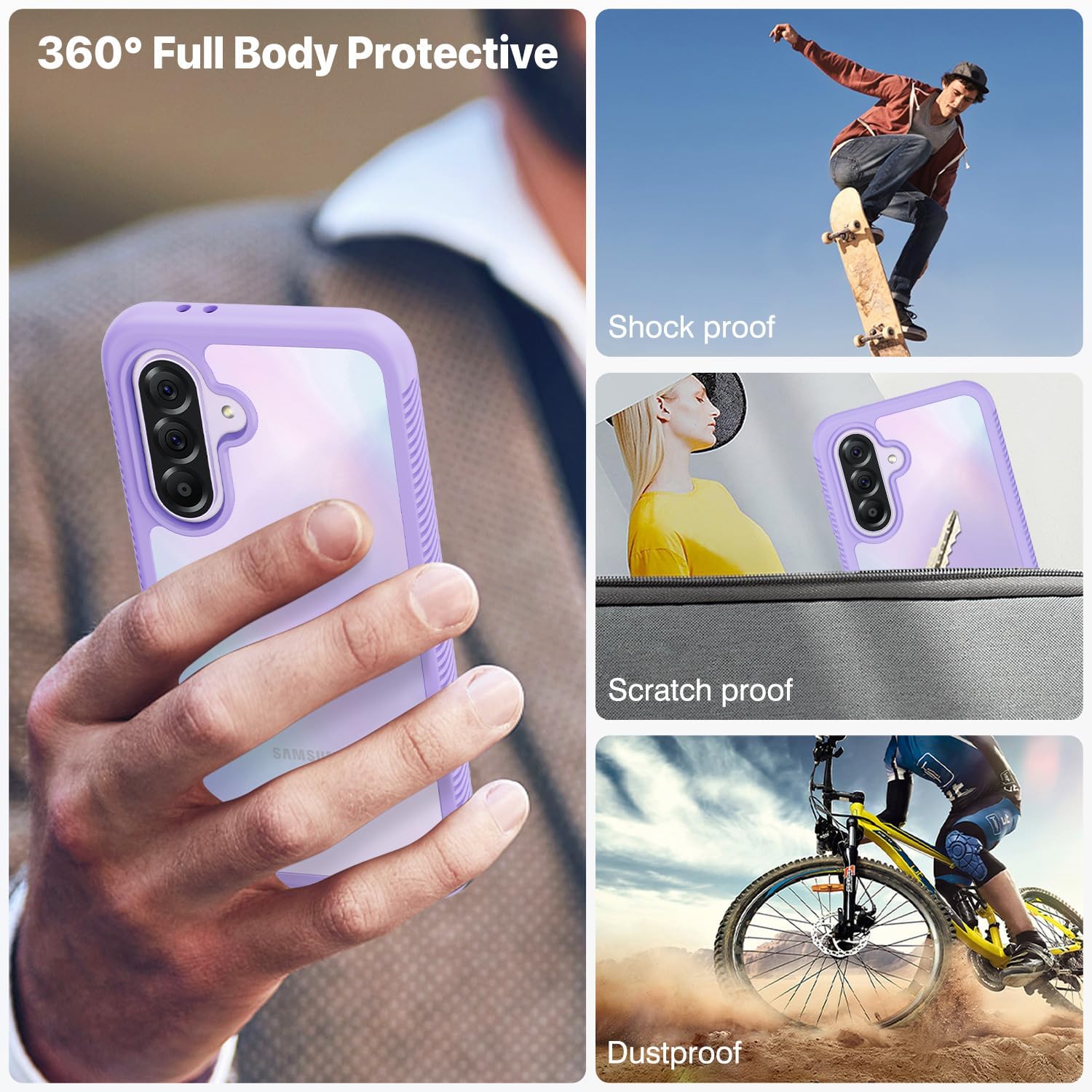Thumbnail 4 de CENHUFO Samsung Galaxy A56/A36 rugged case 360°