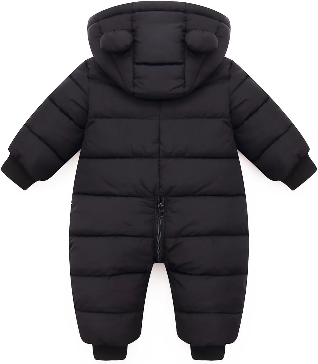 Detalle 2 de JiAmy Baby Winter Overall mit Kapuze 0-18 Monate