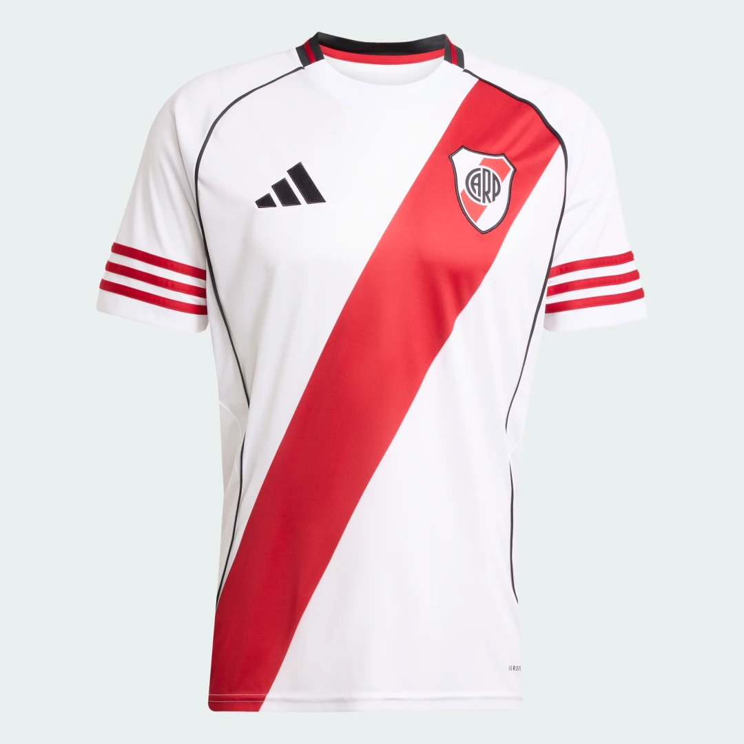 Detalle 2 de Camiseta primera equipación River Plate 25/26 de Adidas — blanco