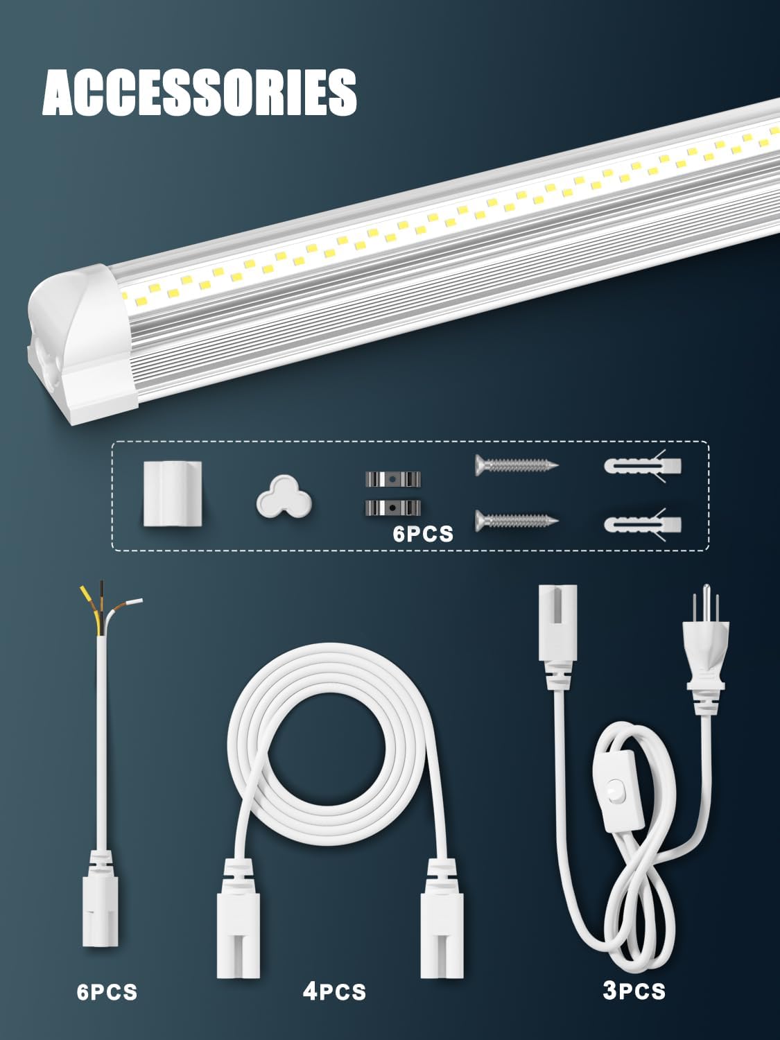 Detalle 2 de ELEKICO LED Shop Light, 4-Foot
