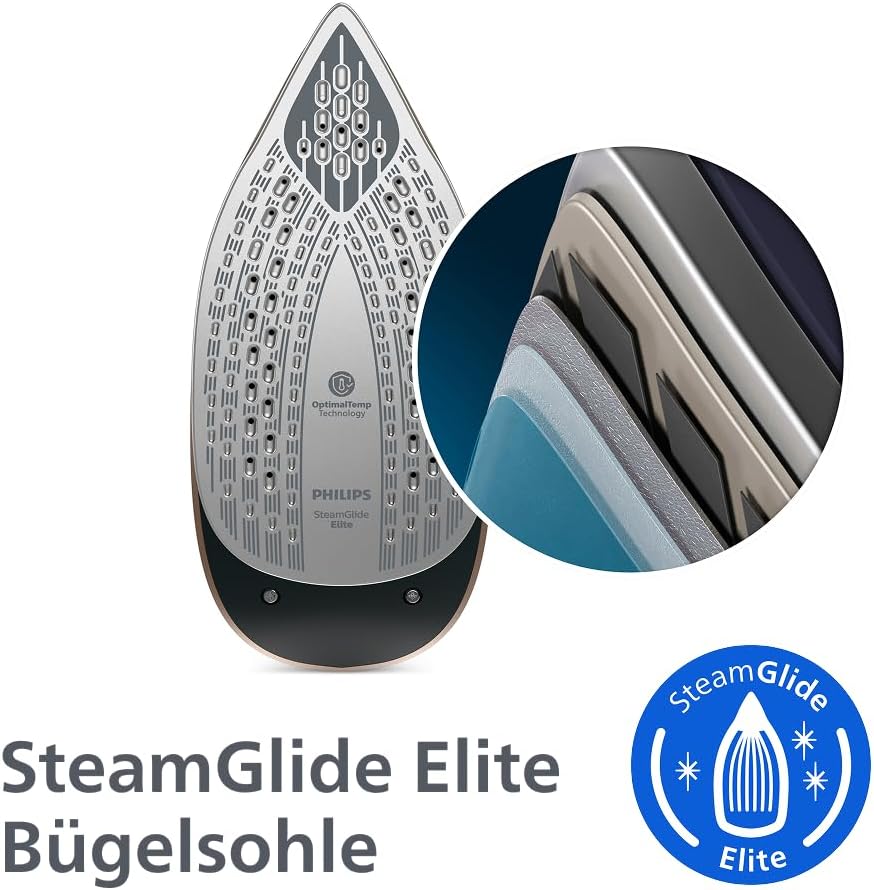 Thumbnail 4 de Philips PerfectCare 8000 Series Dampfbügelstation PSG8200/80 – kraftvolles, schonendes Dampfbügeln