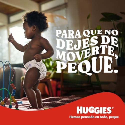 Detalle de HUGGIES Little Movers Pañales Disney Talla 5 🧸 (126 Uds.)