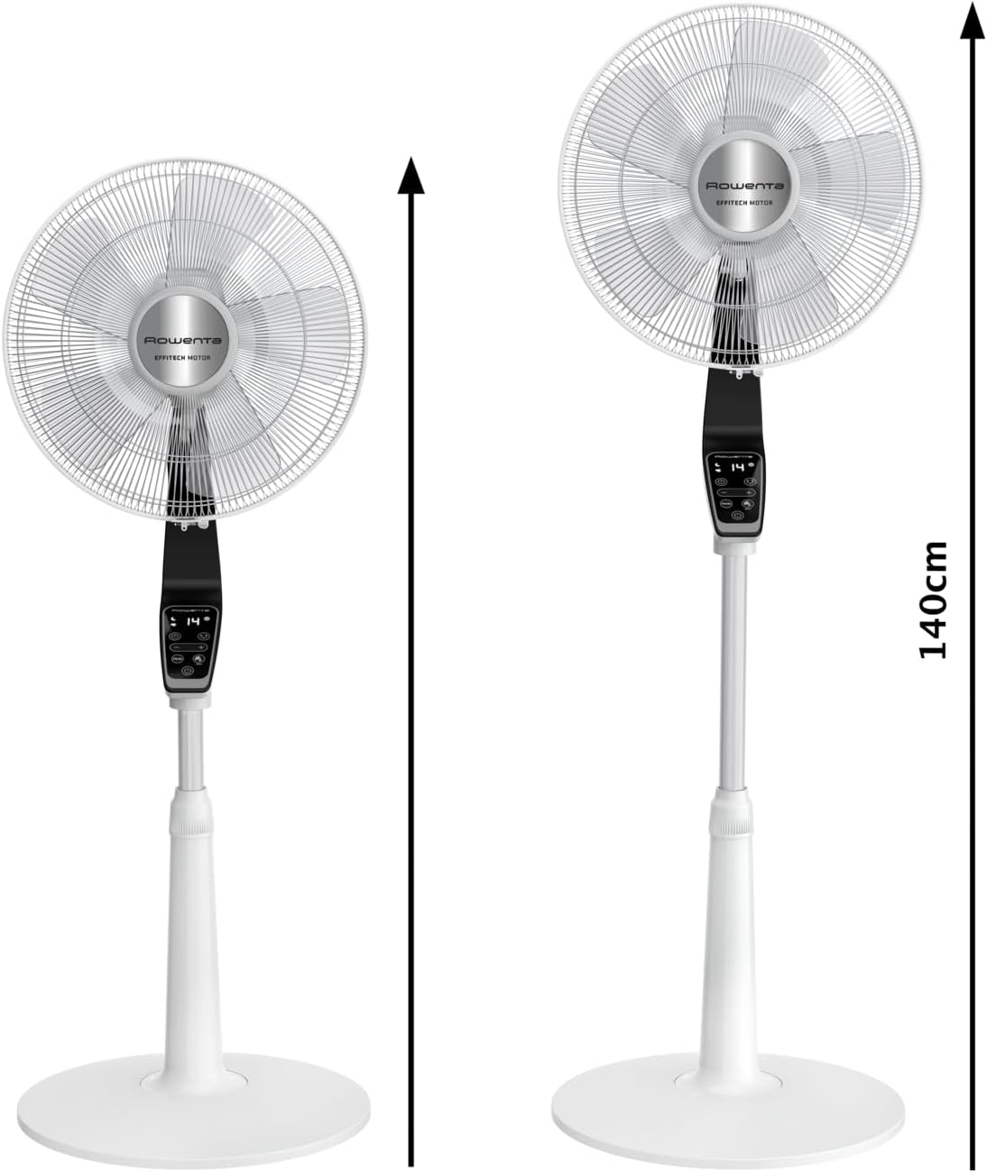 Thumbnail 6 de Rowenta Turbo Silence Extreme Standventilator VU5690F0 (Weiß) – besonders leise mit Fernbedienung