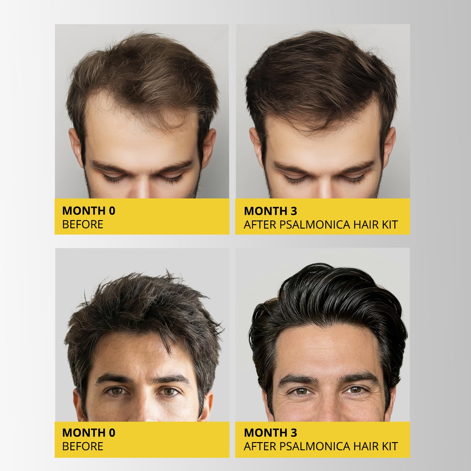 Detalle de Hair Growth Shampoo and Conditioner Set: Sulfate-Free Root Activator for Thicker, Healthier Hair