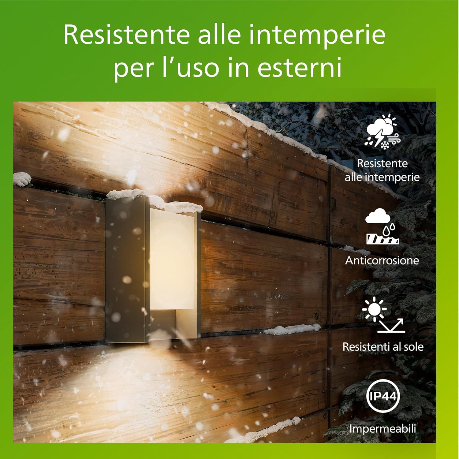 Thumbnail 5 de Philips LED Arbour Lampada da Parete 6W