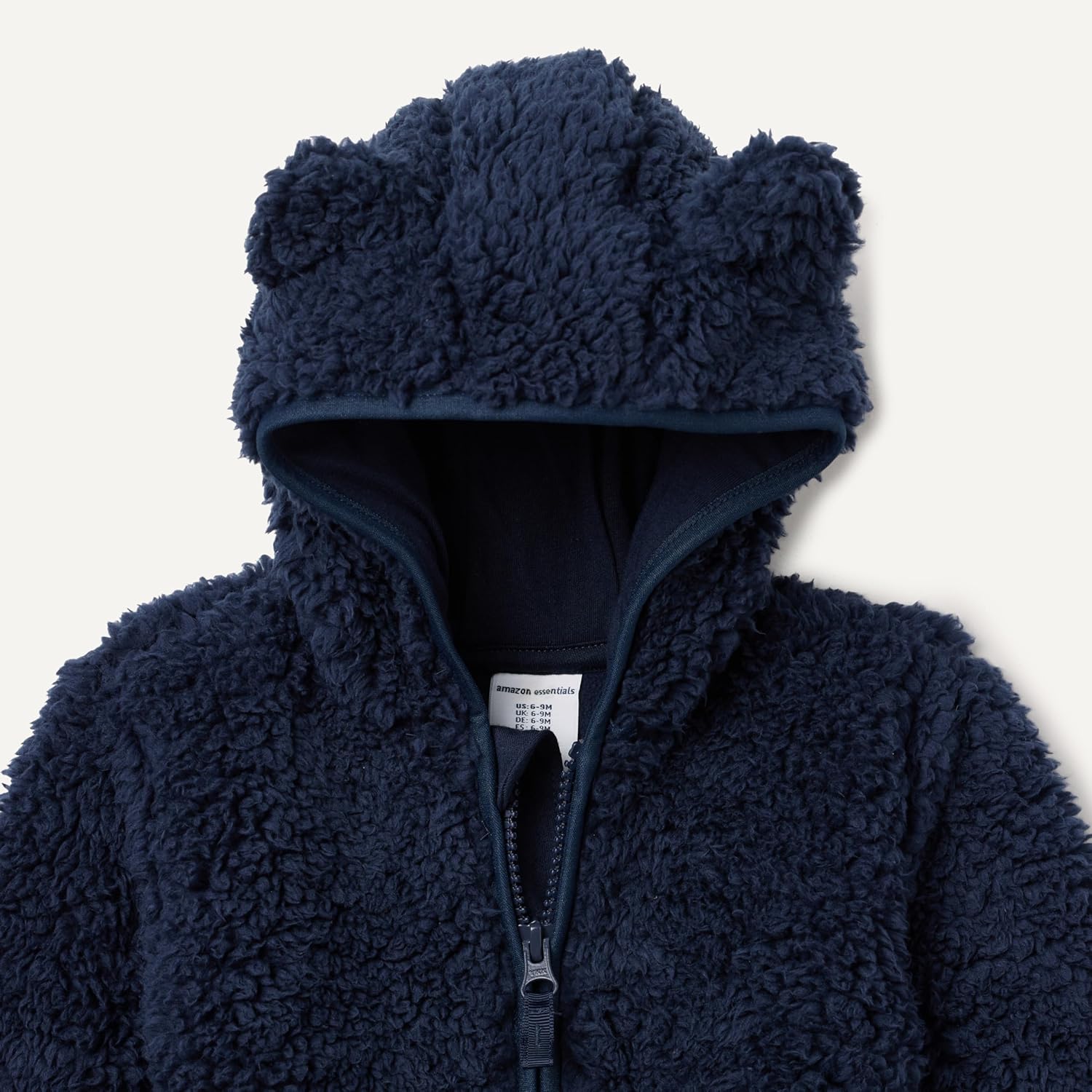 Thumbnail 3 de Amazon Essentials Giacca con Cappuccio in Sherpa Unisex Bimbi