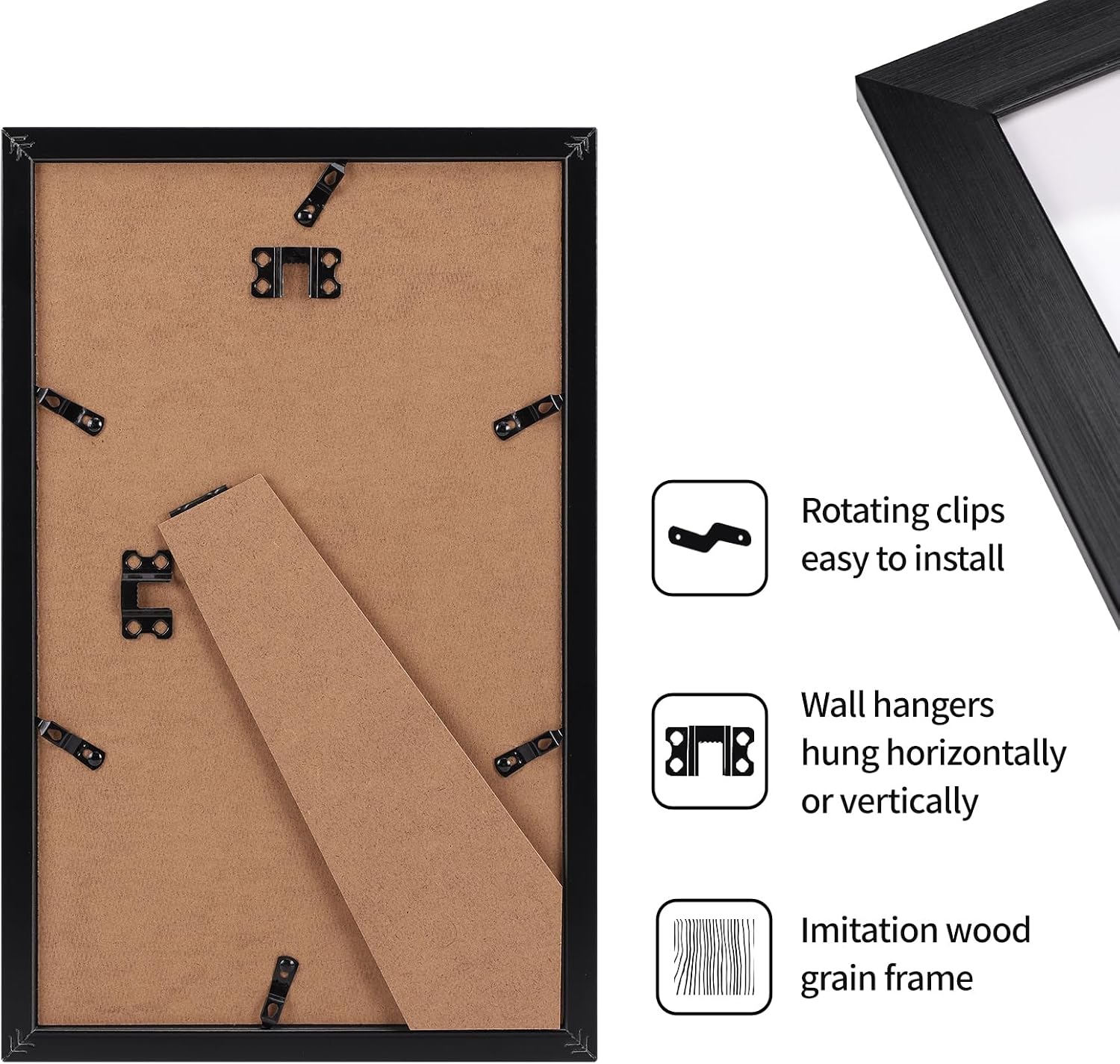 Thumbnail 6 de 8.5x14 picture frame set, 12 pack