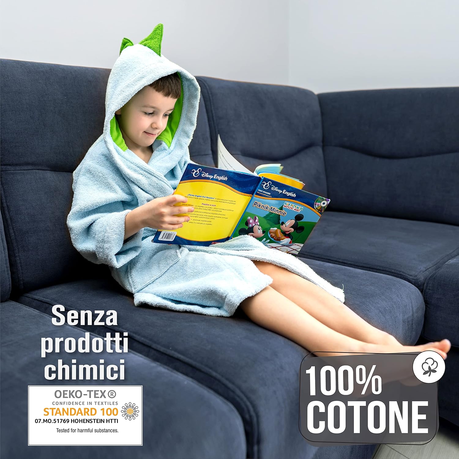 Thumbnail 3 de Twinzen Accappatoio Bambino 100% Cotone 360gsm