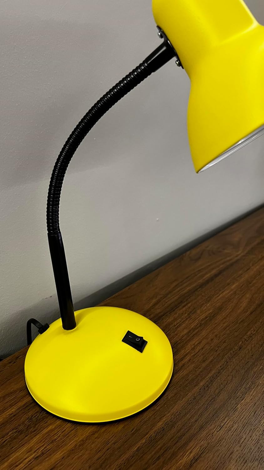 Detalle 2 de BEL AIR HOME - Lámpara PISA Amarilla para Escritorio