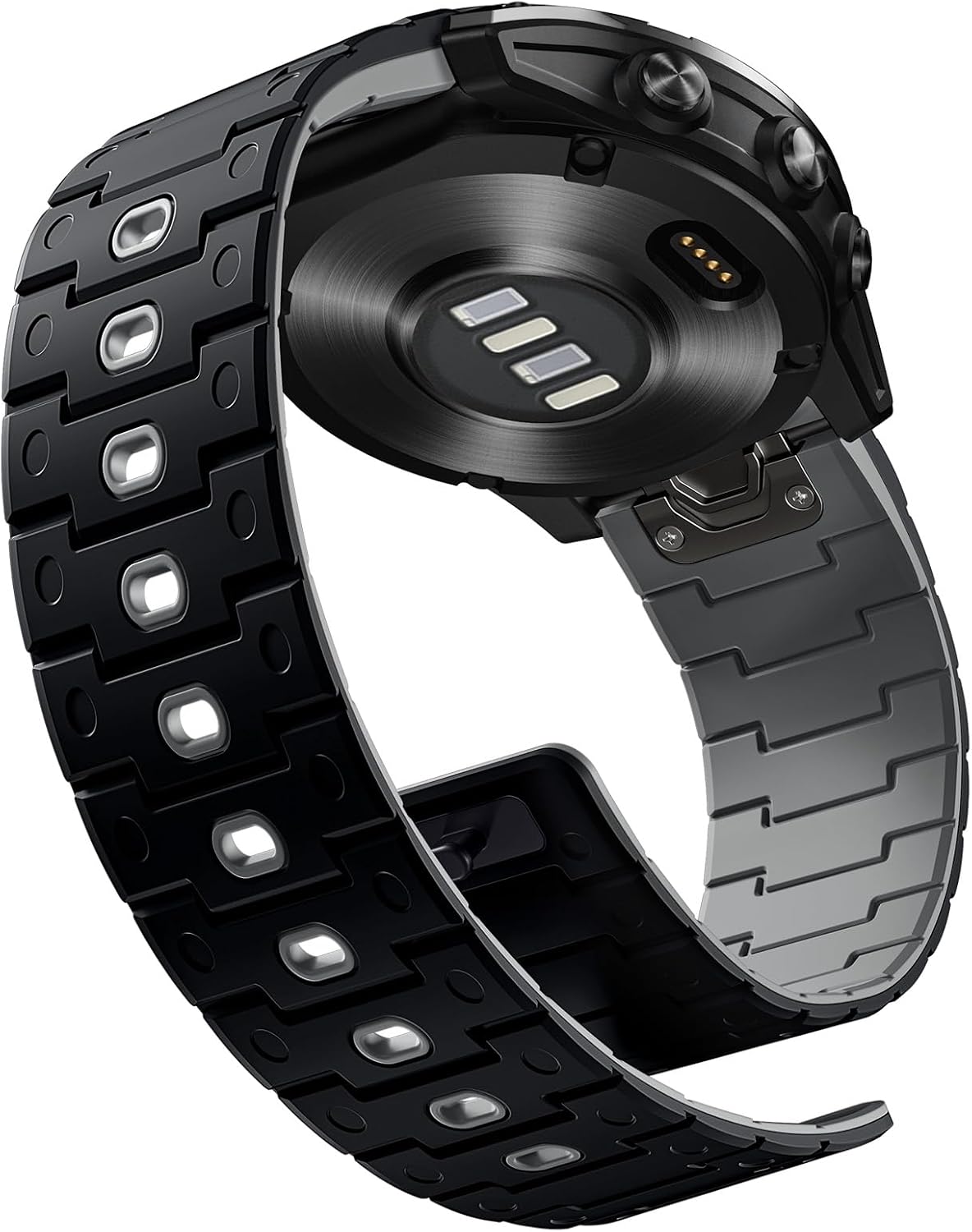 Detalle de Bandletic magnetyczny pasek 26 mm z silikonu do zegarków Garmin