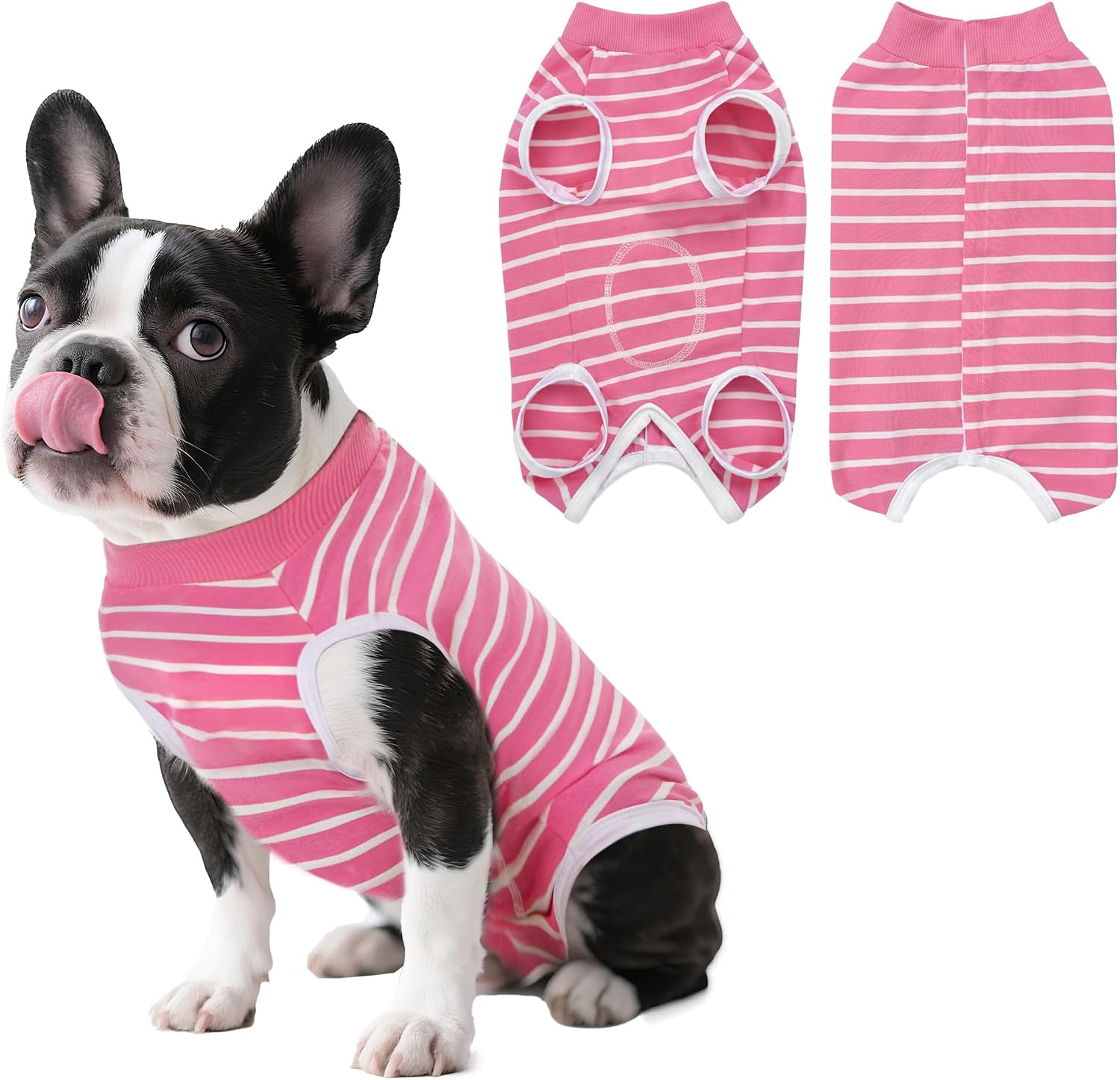 Detalle de PawSailor Striped Dog Surgery Suit