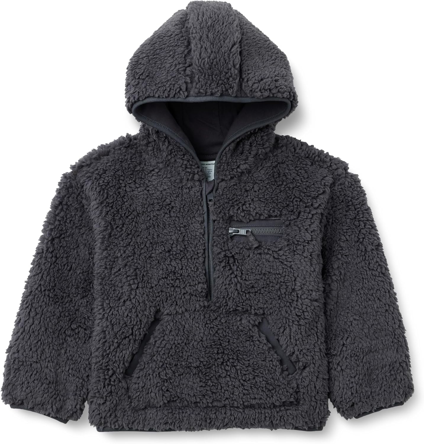 Thumbnail 6 de Amazon Essentials Jungen Sherpa-Kapuzenpullover mit halbem Reißverschluss (Relaxed Fit)
