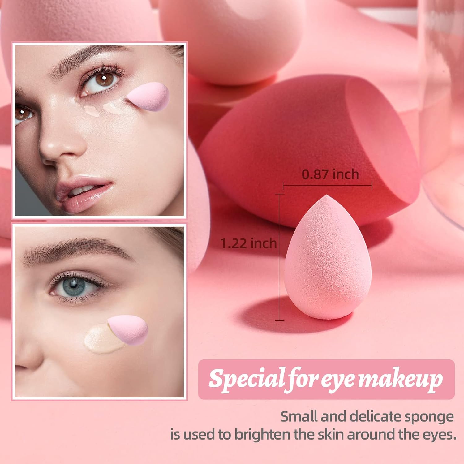 Thumbnail 4 de Makeup Sponge Set BS-MALL 7-Pc