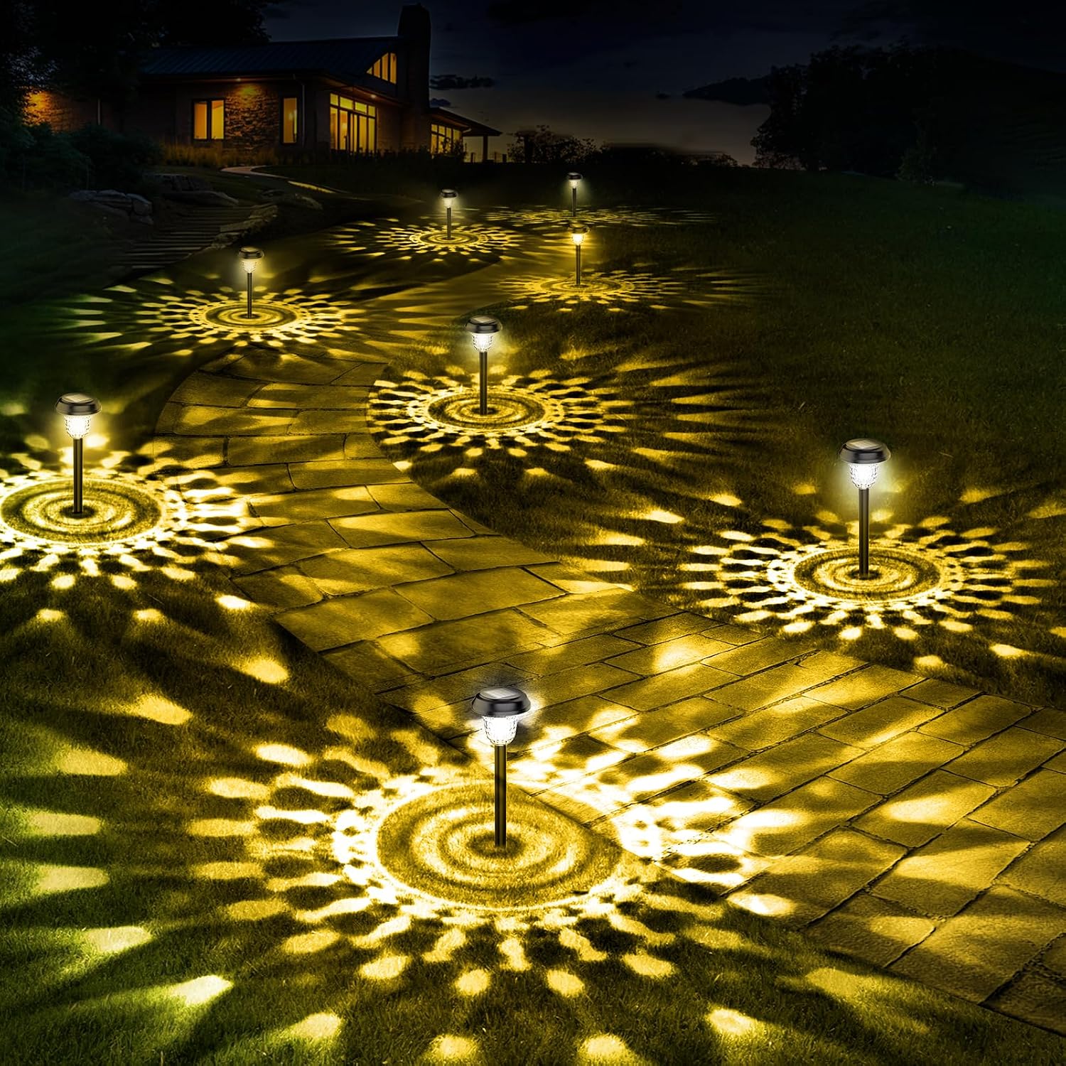 Detalle de AUVERI LIFE Solar Garden Lights 10-Pack