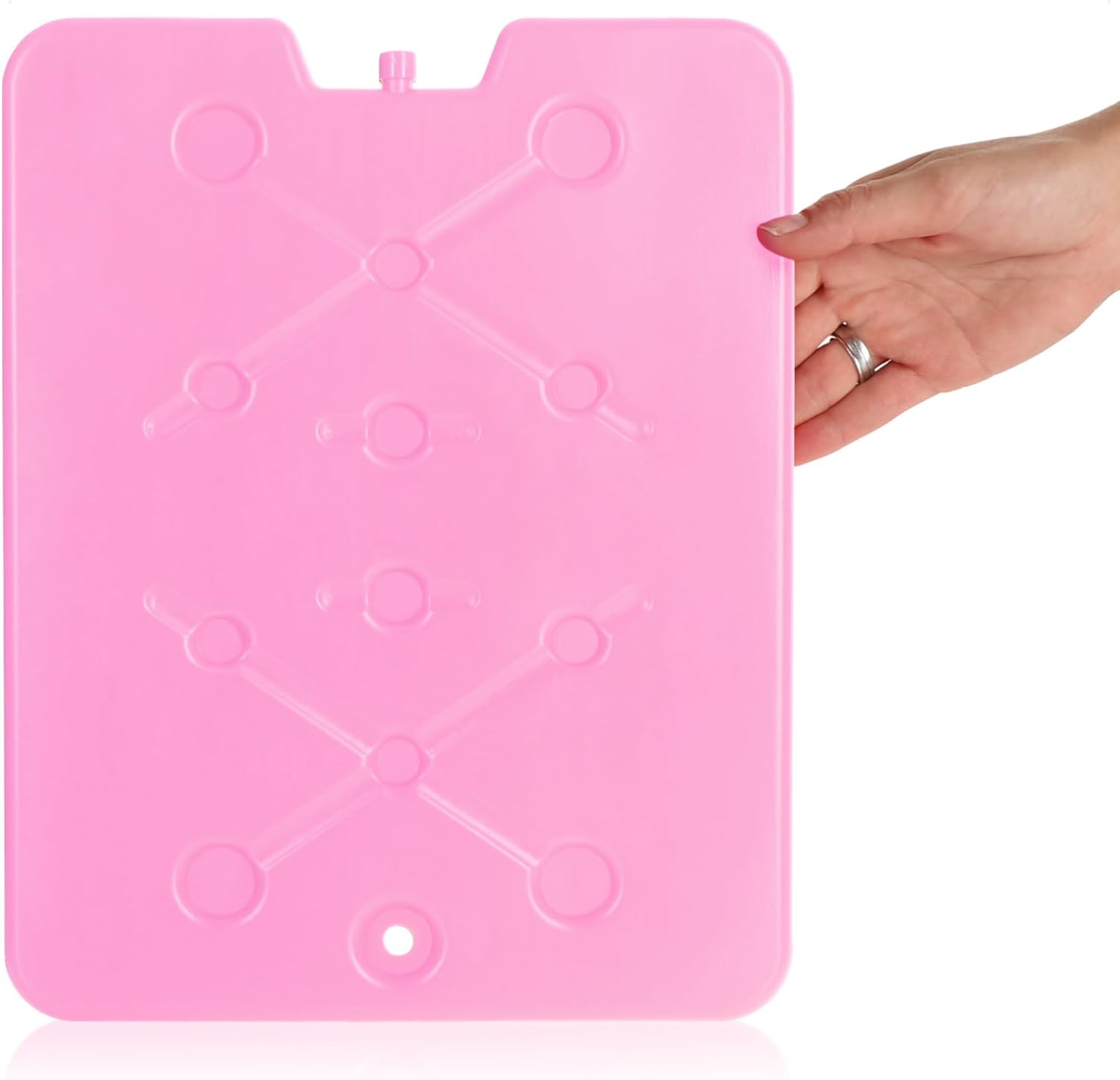 Thumbnail 4 de com-four® 4X Pack réfrigérant Extra Plat – Grand élément réfrigérant, peu encombrant et idéal pour glacière ou sac isotherme