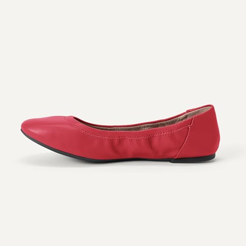 Thumbnail 2 de Amazon Essentials Ballerines à Enfiler Femme, Rouge Coquelicot – Confort et Ajustement soignés