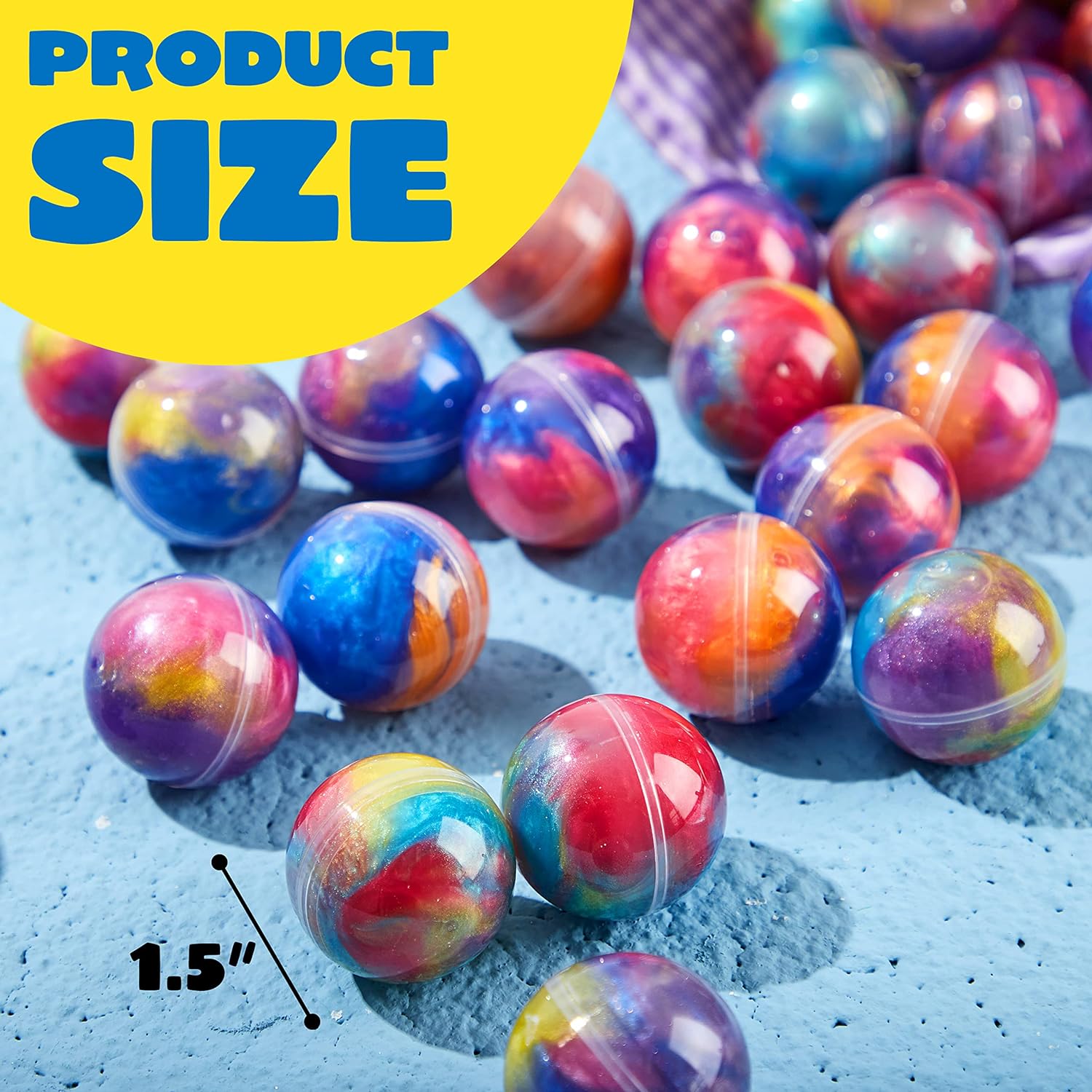 Thumbnail 6 de JOYIN Galaxy Slime Party Favors (24-Pack) — Stretchy, Non-Sticky, Mess-Free Slime Balls