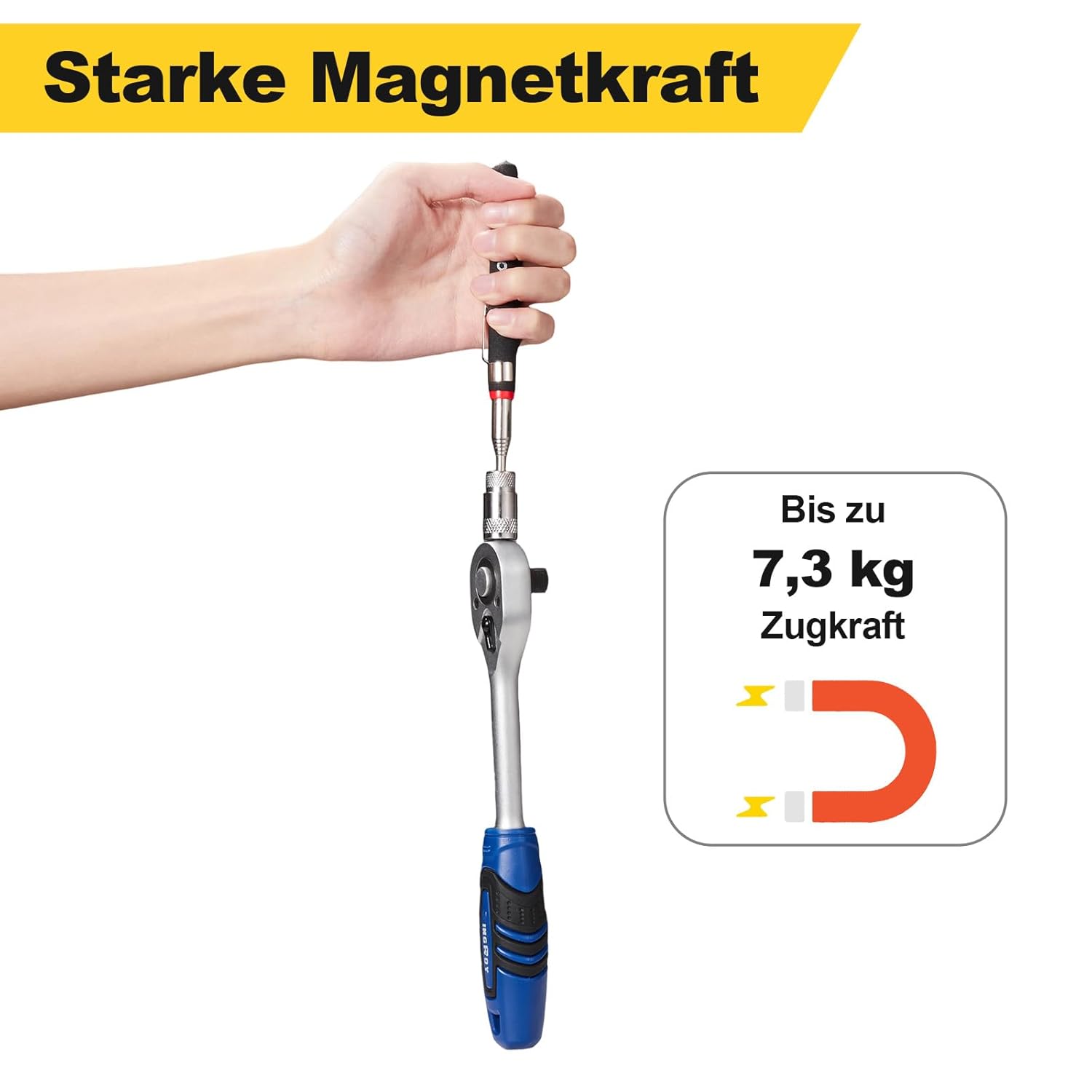 Thumbnail 3 de Telescopic Magnetic Pick Up Tool 76 cm 🛠