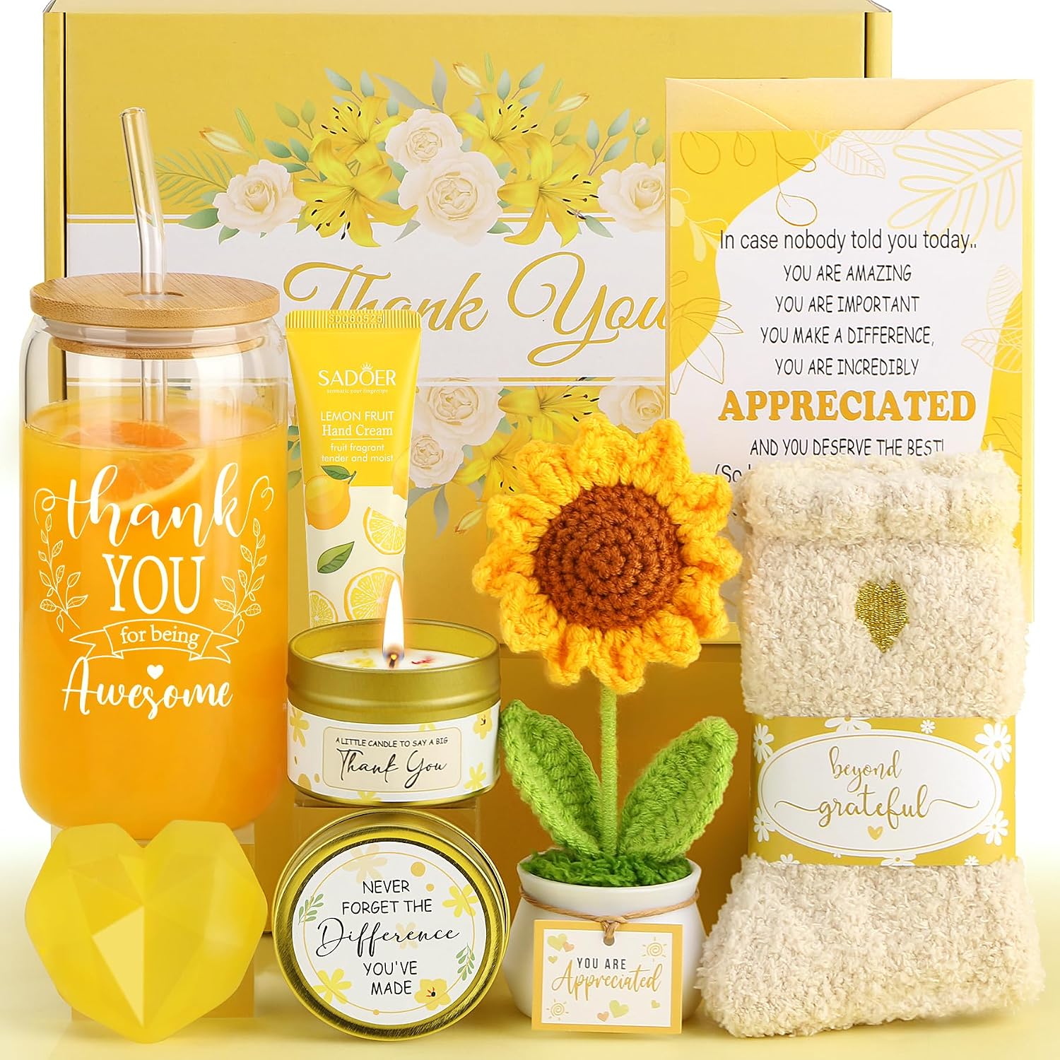 Detalle de BaiCai Thank-You Gift Set, 9-Piece