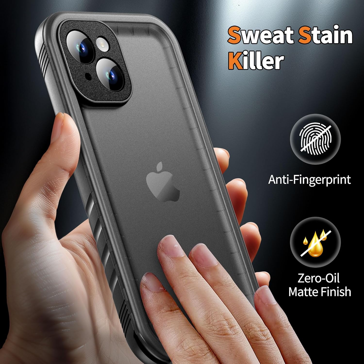 Detalle de Cozycase for iPhone 14 Case Waterproof - 360 Heavy Duty with Screen and Camera Protector