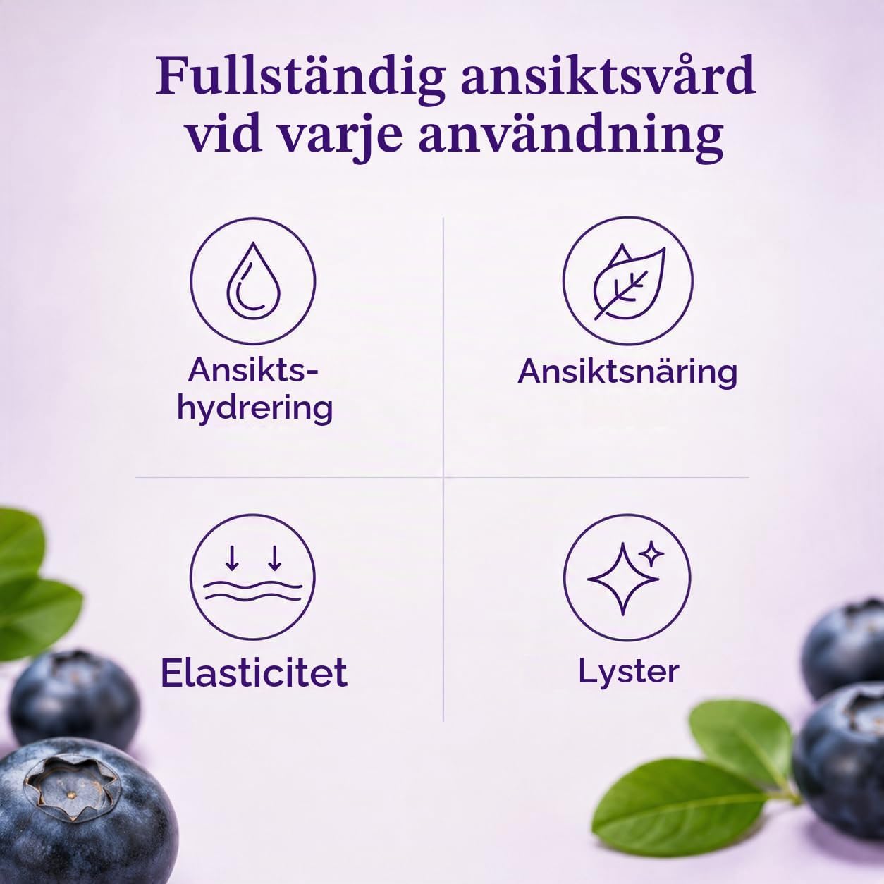 Detalle de Natura Siberica anti-OX vilda blåbär ansiktsserum med C-vitamin och Q10