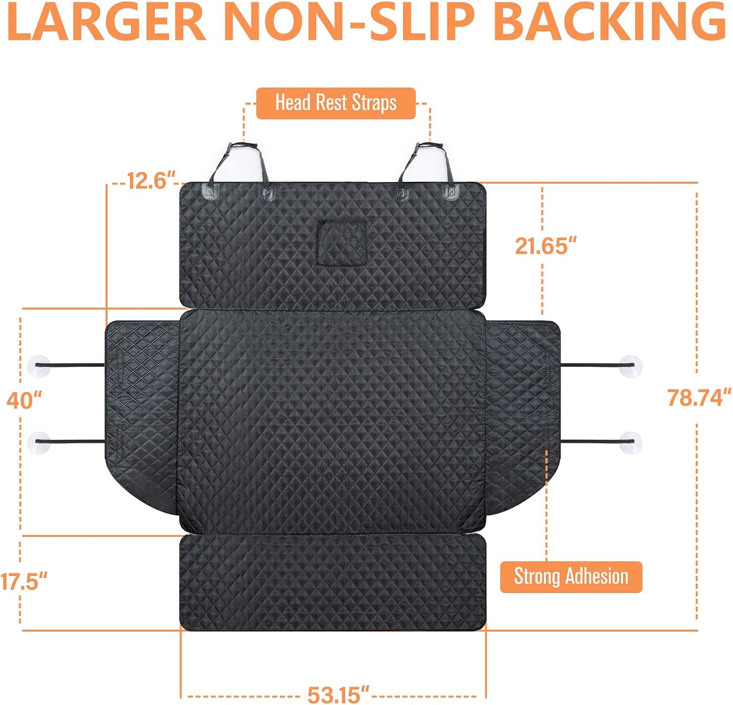 Detalle 2 de PETICON SUV Dog Cargo Liner 600D Oxford Fabric