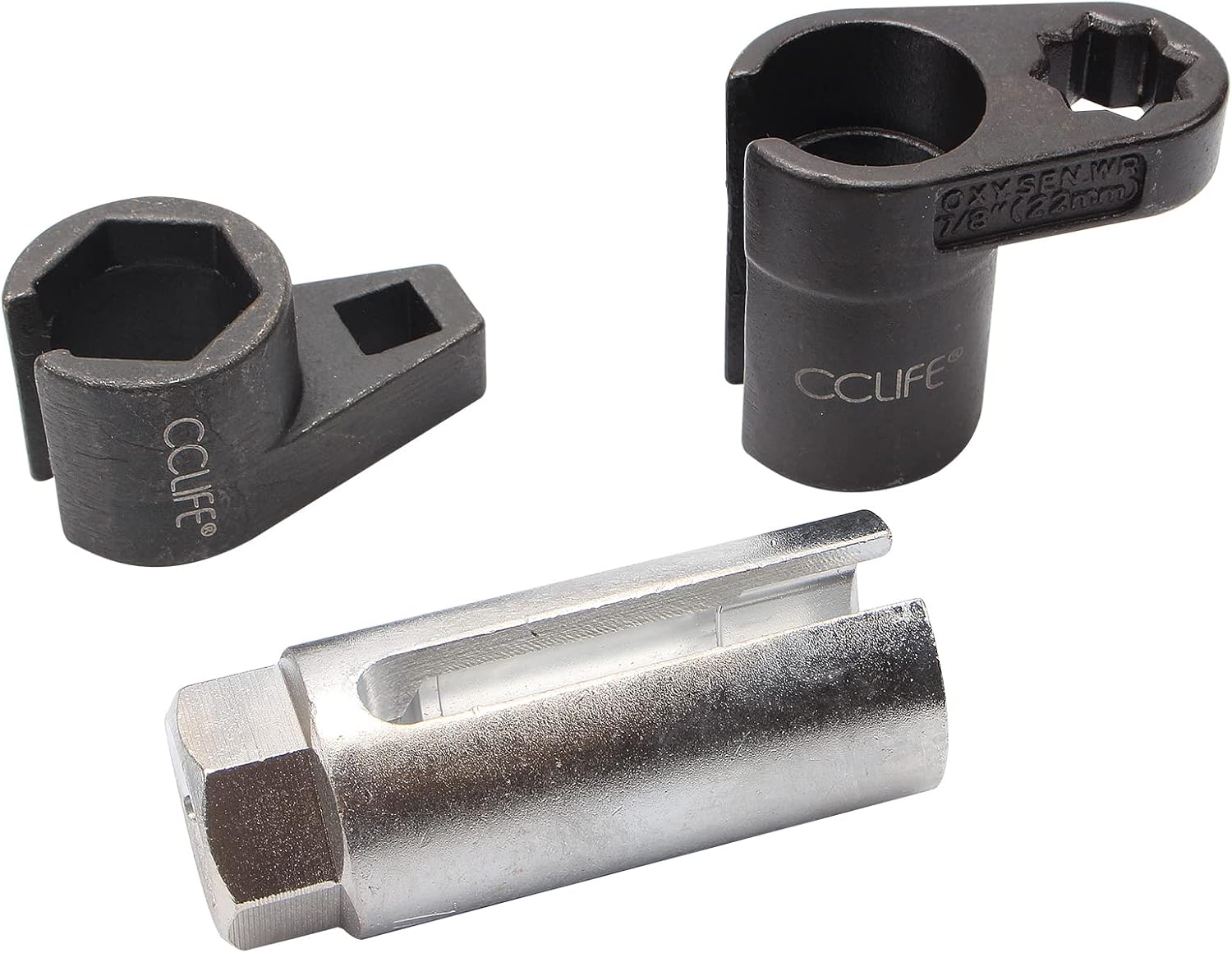 Thumbnail 2 de CCLIFE set 3 pezzi di bussole per smontaggio sonda lambda (1/2" e 3/8")