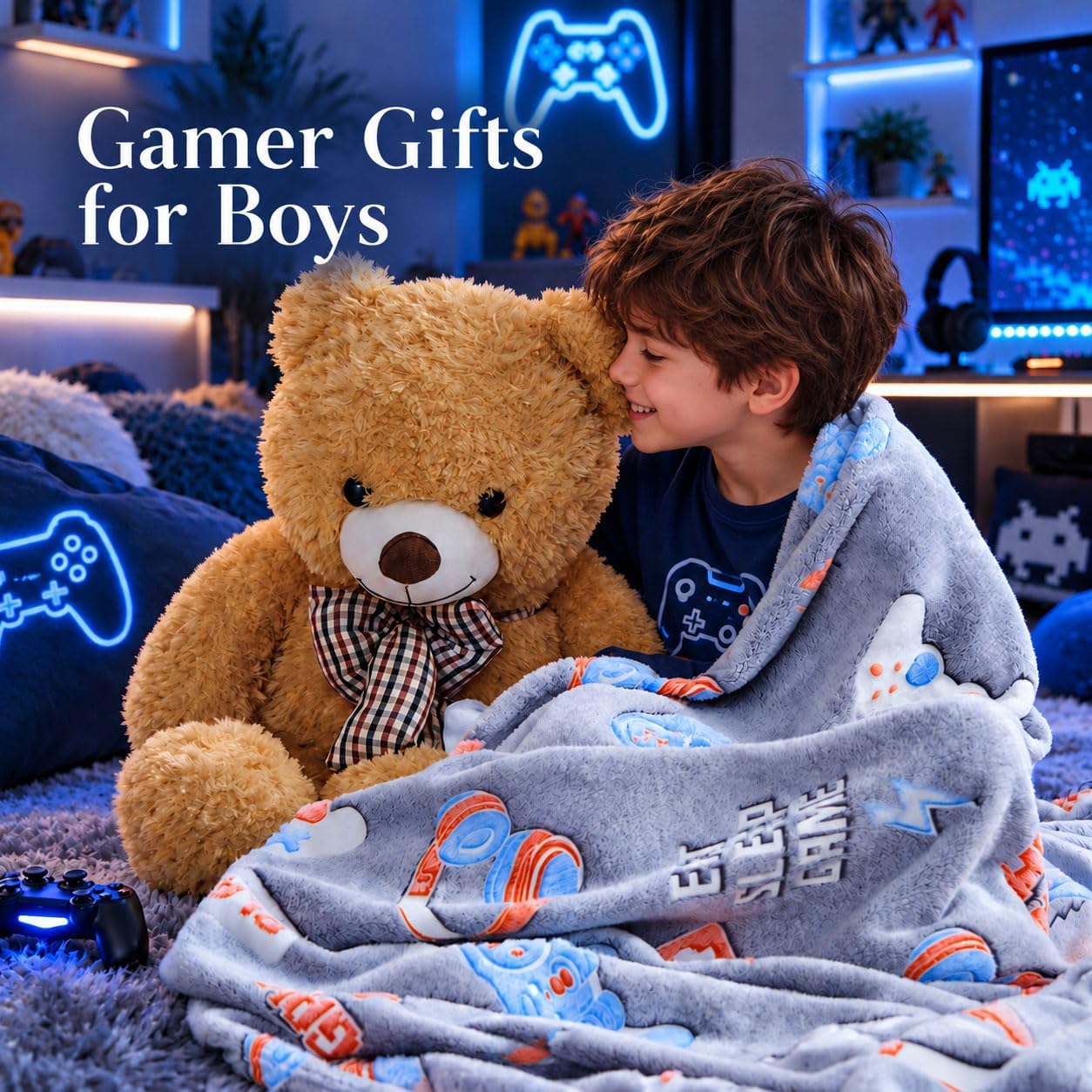 Thumbnail 3 de inhand Gaming Blanket 50x60