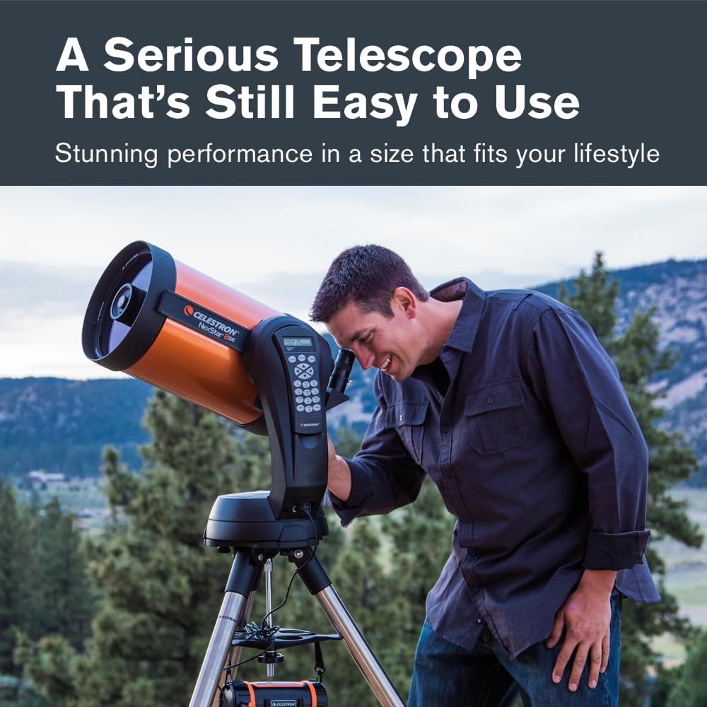 Detalle 2 de Celestron NexStar 8SE (11069) computerised Schmidt-Cassegrain telescope with Advanced GPS, Astroimaging and AutoAlign