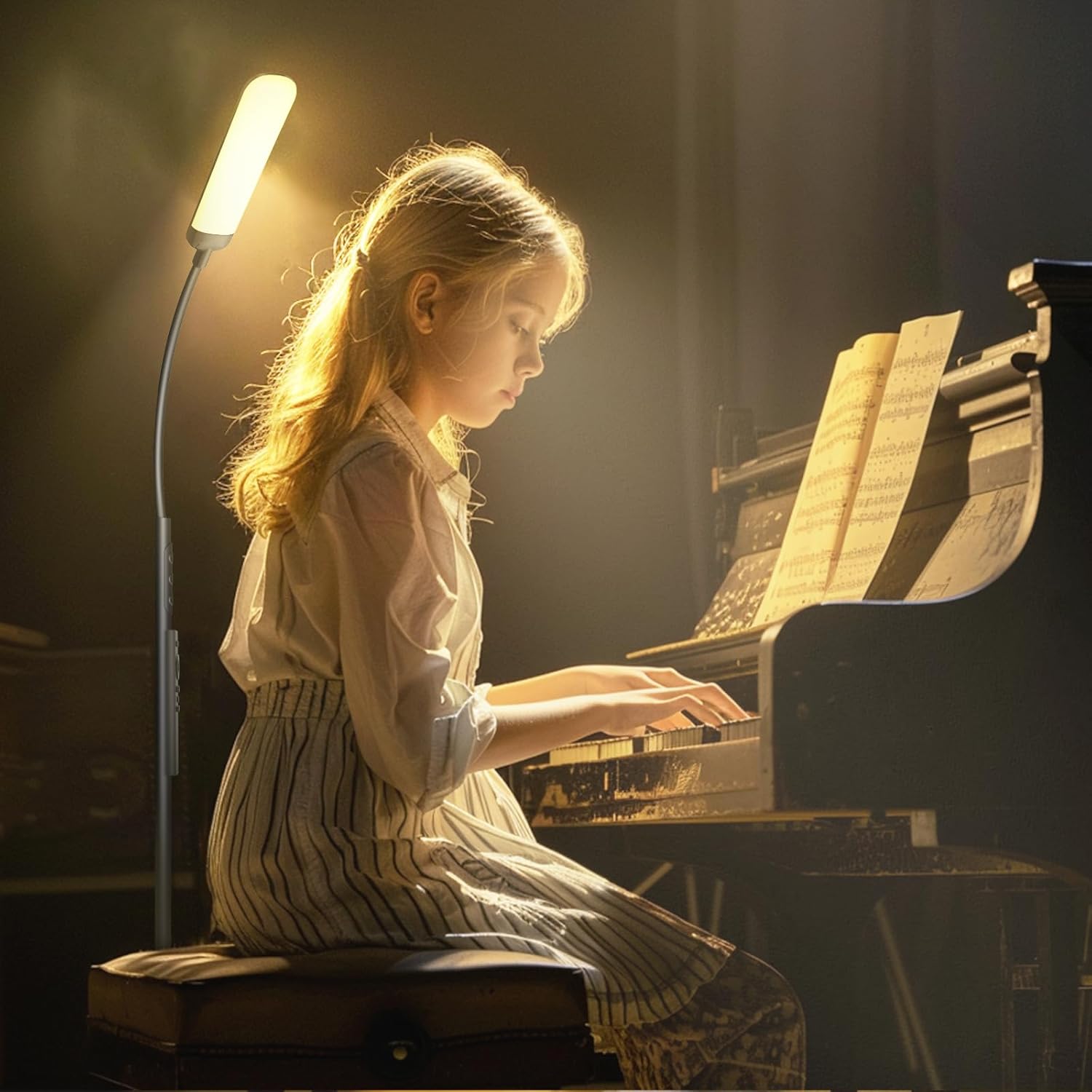 Thumbnail 5 de YICAIZI Lampadaire LED Dimmable 18W