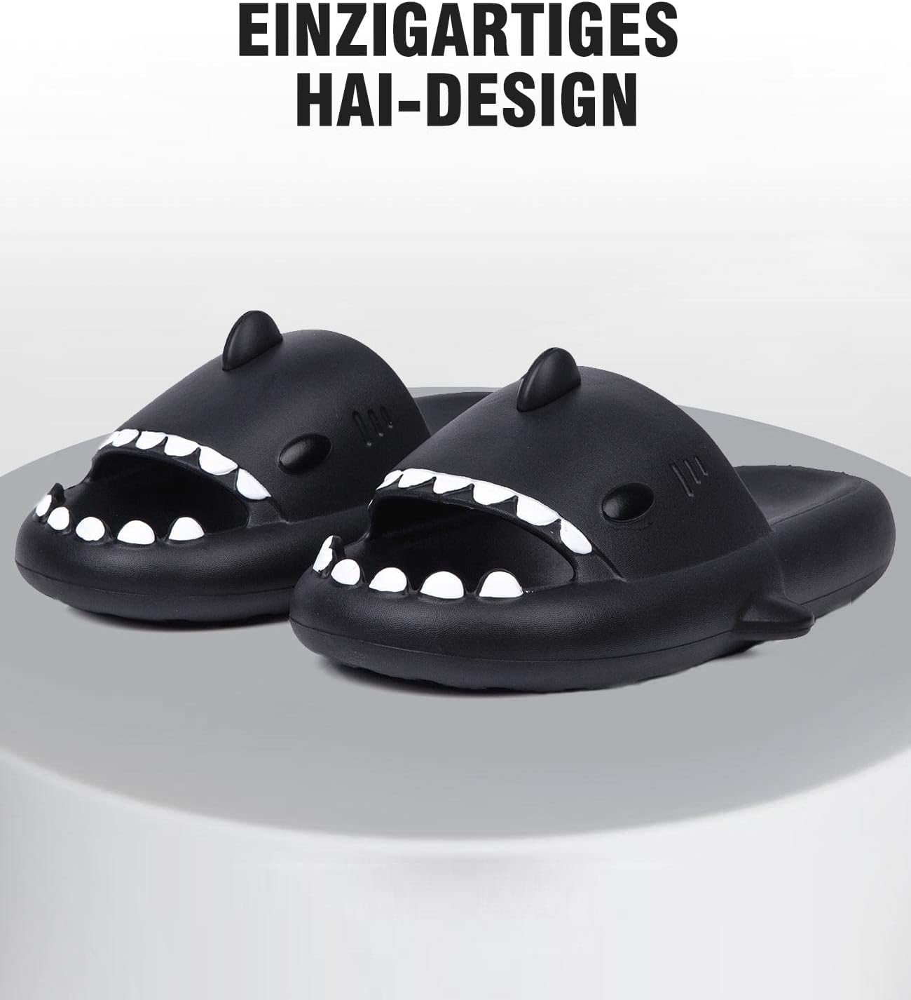 Detalle de SAGUARO Ciabatte Unisex: Pantofole Squalo EVA Antiscivolo per Mare, Piscina e Casa