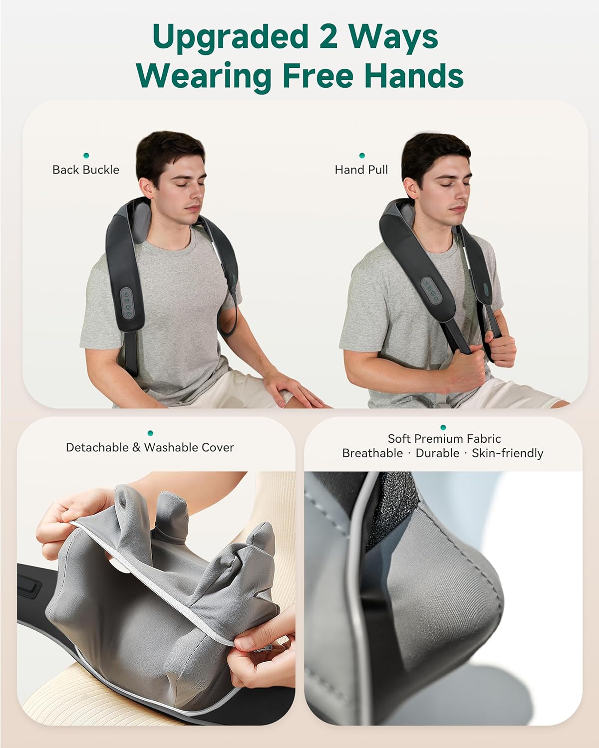 Thumbnail 4 de Snailax Neck Massager Deep Tissue with Heat