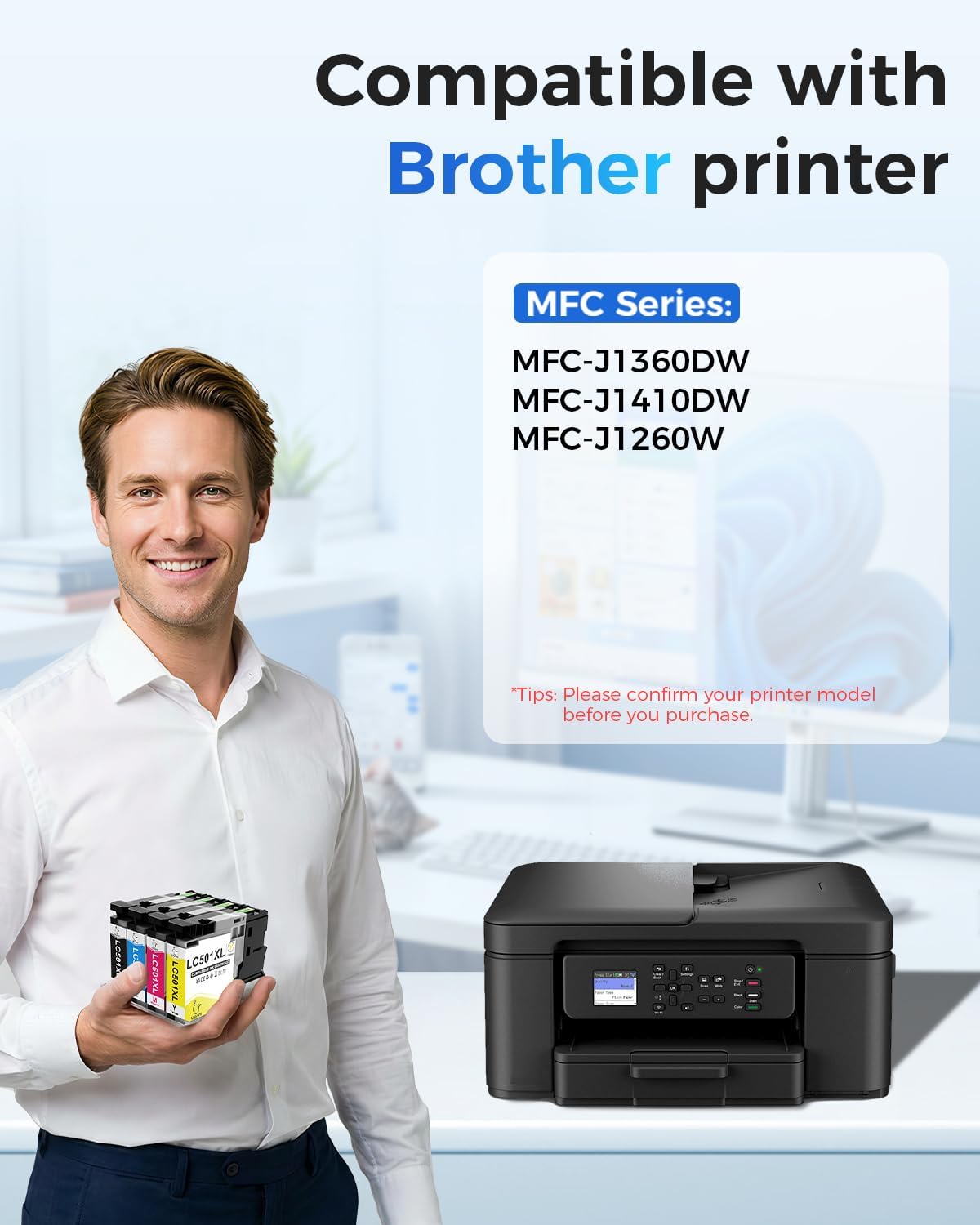 Thumbnail 1 de Uiprint LC501XL Ink Cartridges
