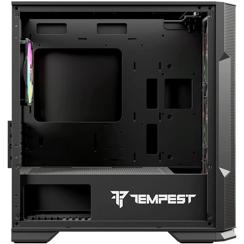 Detalle 2 de tempest Stockade ARGB M-ATX Cristal Templado USB 3.0