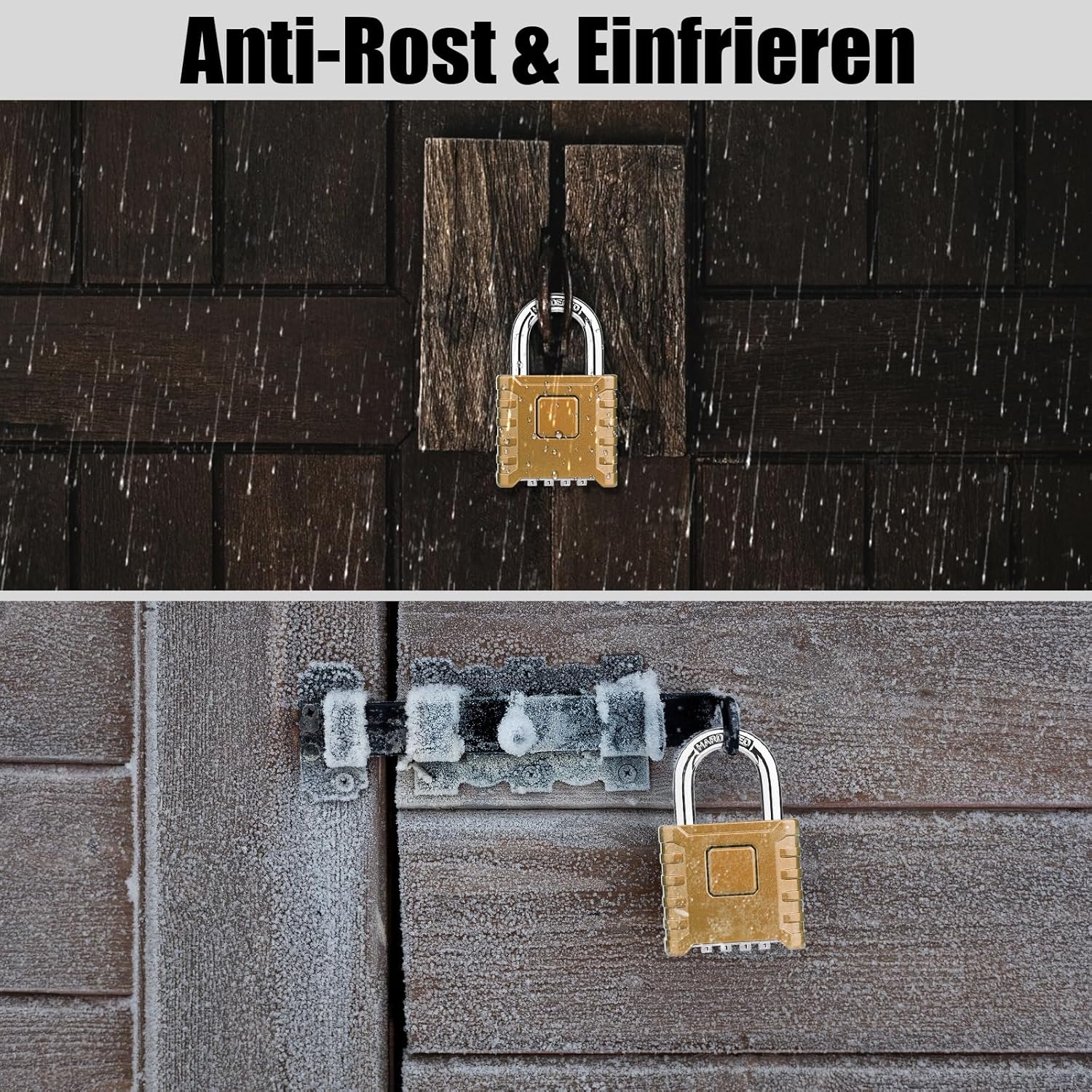 Thumbnail 4 de Diyife Schwer Zahlenschloss 52MM 4-stellig